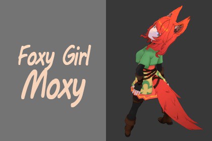 Moxy Anime Fantasy Girl