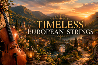 Timeless European Strings – Cello, Violin & Folk Acoustic Music Pack-free