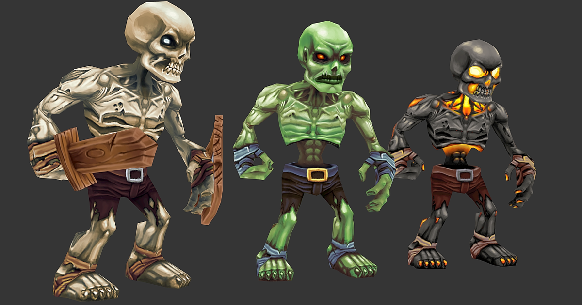 Animated Undead Warriors Pack | Characters | Unity Asset Store