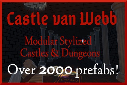 Castle van Webb: Modular Stylized Castles and Dungeons