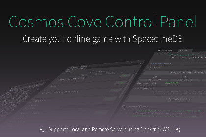 Cosmos Cove - Create MMOs with SpacetimeDB
