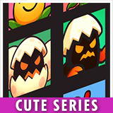 Icons For Monsters Ultimate Pack 01 Cute Series