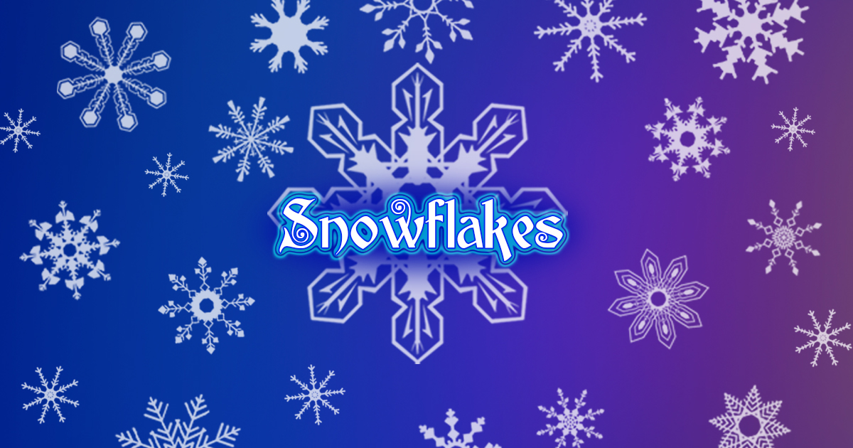 Snowflakes. Sprites | 2D Textures & Materials | Unity Asset Store
