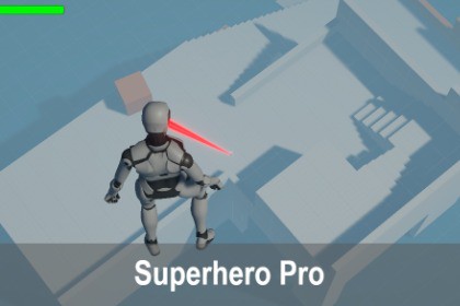 Starter Assets Third Person Controller Superhero - Pro