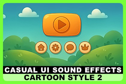Casual UI Sound FX - Cartoon Style 2