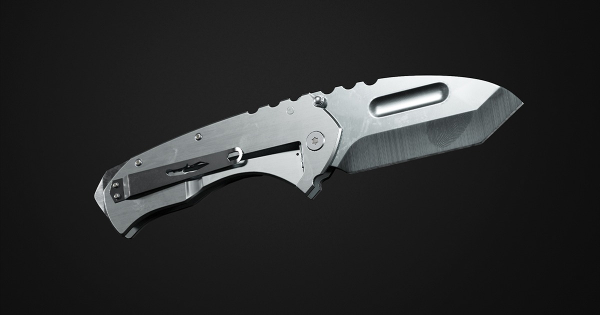 TFK01 Folding Knife 3D Weapons Unity Asset Store