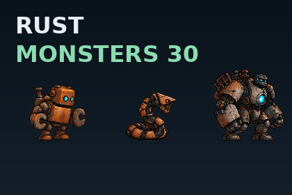 Rust Monsters 30 - Animated Machine Creatures