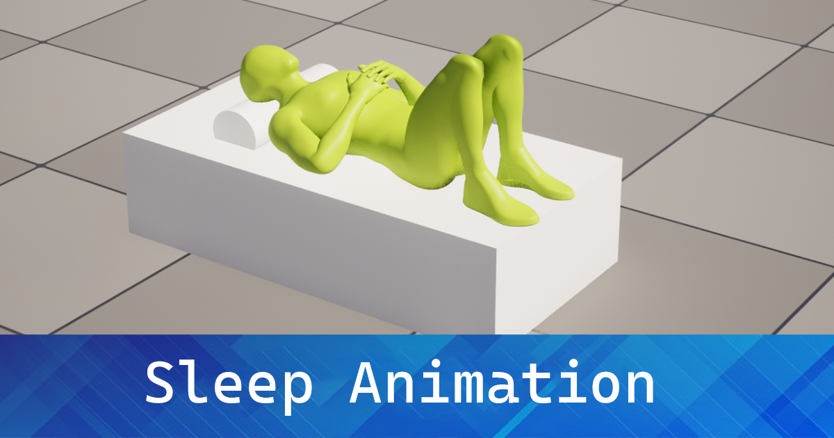 Sleep Disruption Animation Sleep Animation | 3D Animations | Unity Asset Store