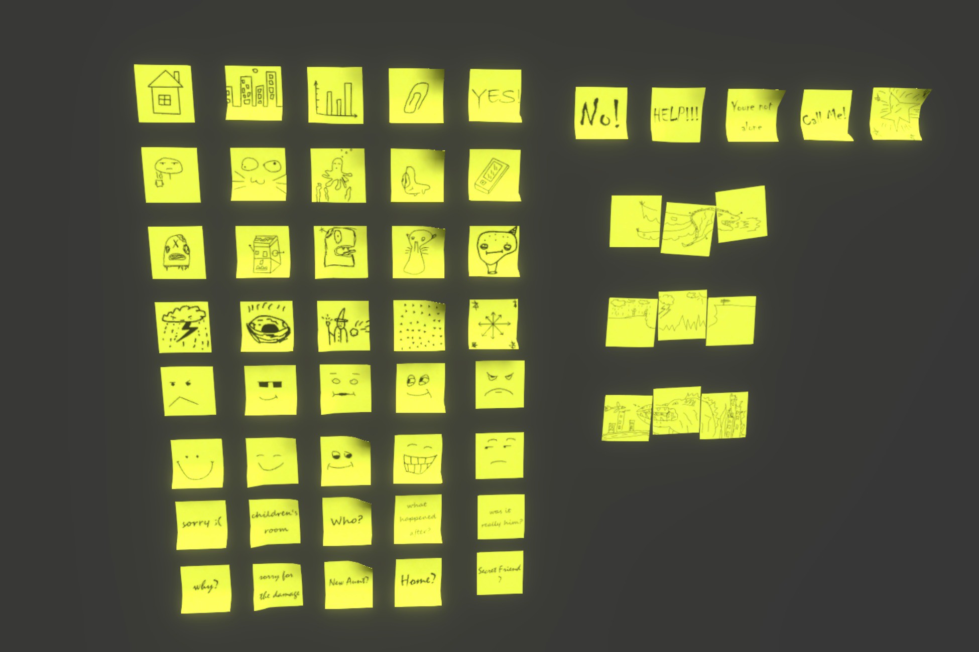 3D Sticky Notes | 3D 소품 | Unity Asset Store