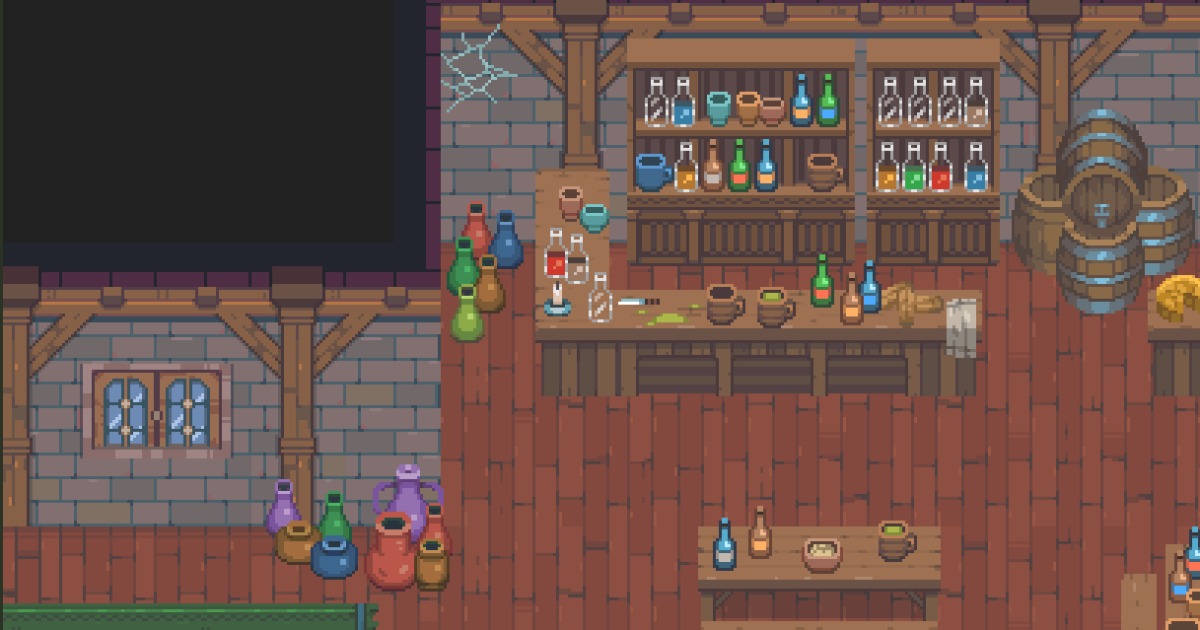 Epic RPG World - Free House Interiors | 2D Environments | Unity Asset Store
