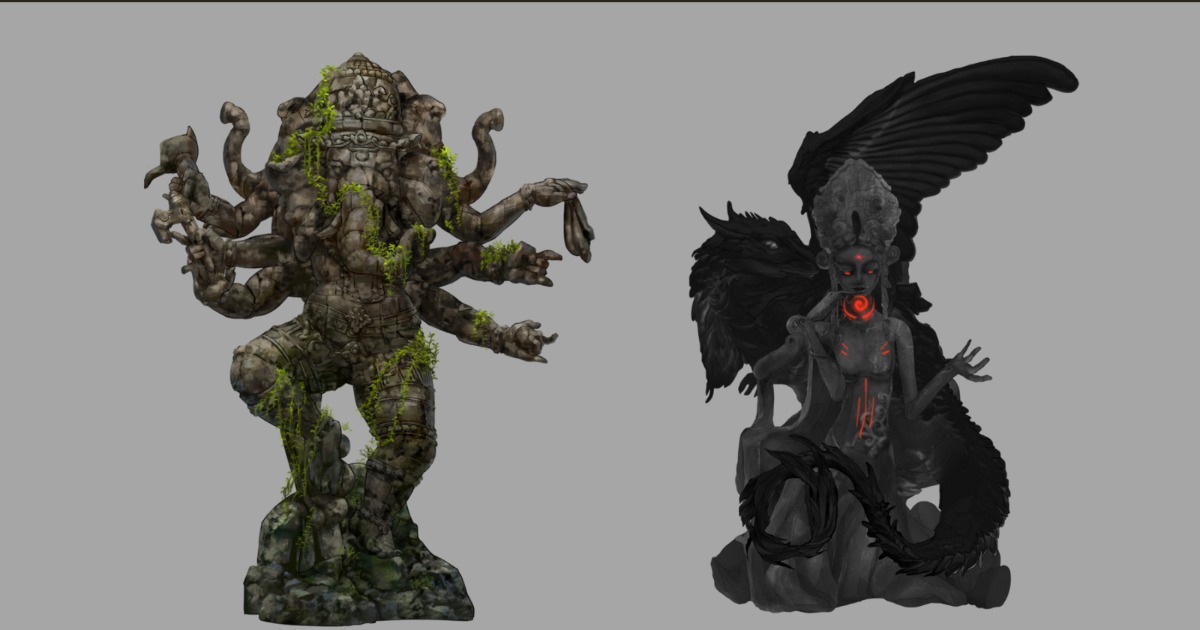Balinese Statues Asset Pack (2D) | 2D Environments | Unity Asset Store