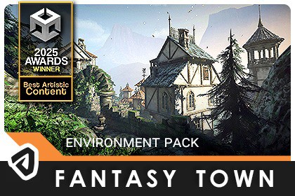 Fantasy Medieval Town