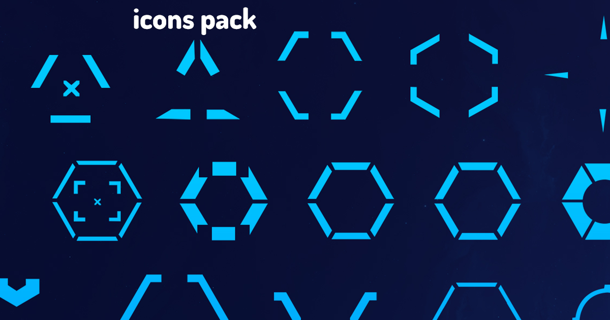 Unity Icon 2 SciFi Icons Pack-2D Icons | 2D 아이콘 | Unity Asset Store