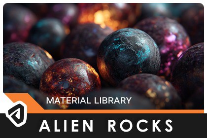 Alien Rocks Materials