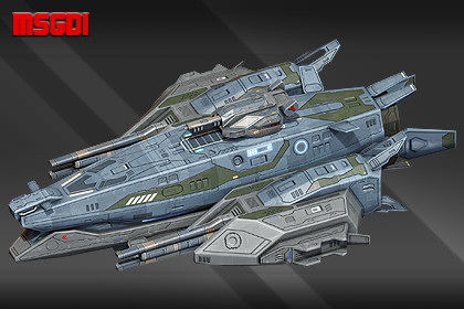 Spaceship Dominator Frigate
