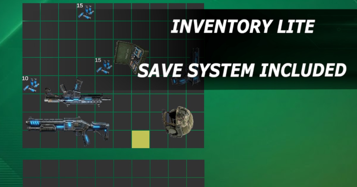 Inventory Lite | Systems | Unity Asset Store