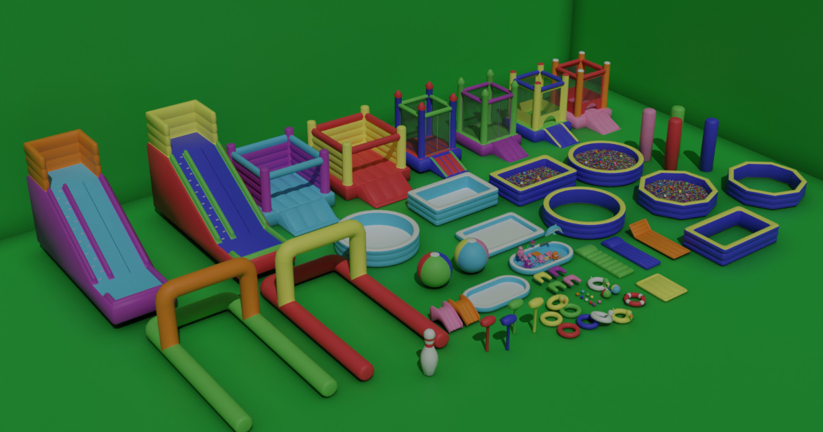 Inflatables | 3D Props | Unity Asset Store