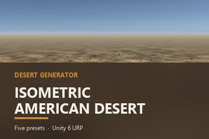Isometric American Desert