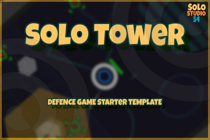 Solo Tower – 2D Tower Defense Survival Game Template for Unity