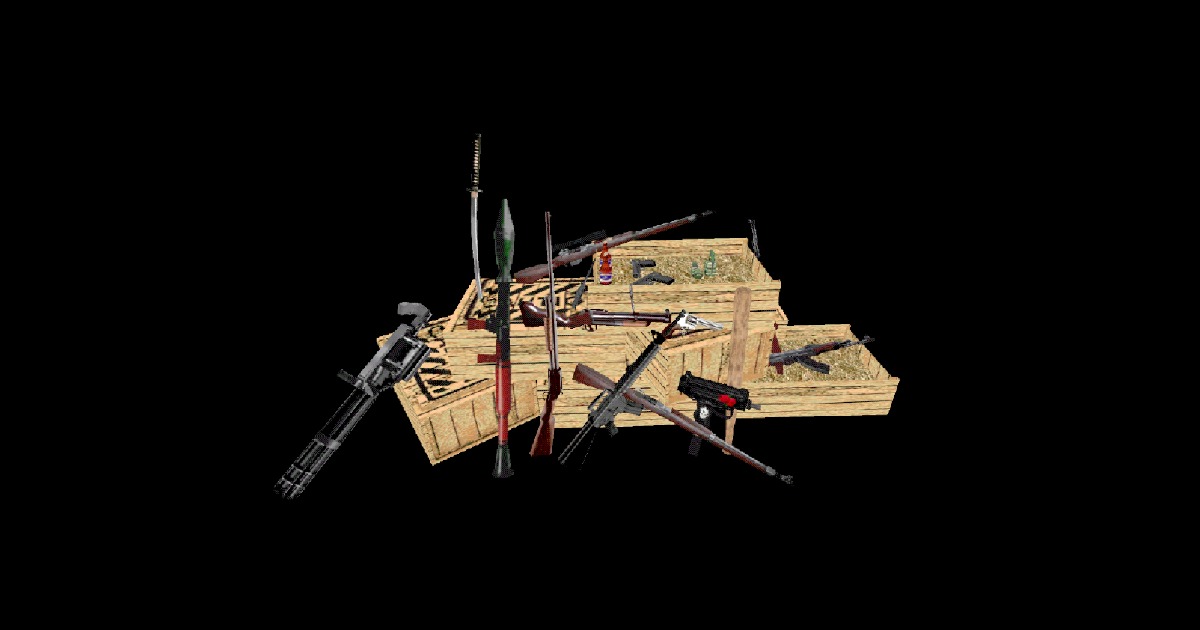Low Poly Weapons with stylized textures | 3D Weapons | Unity Asset Store