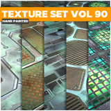 Sci-fi Vol.90 - Hand Painted Textures