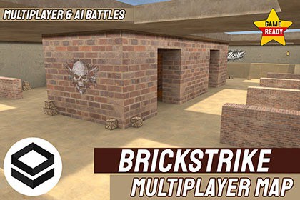 BrickStrike – Competitive Multiplayer FPS Arena Optimized