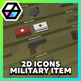 2D Icons - Military Item