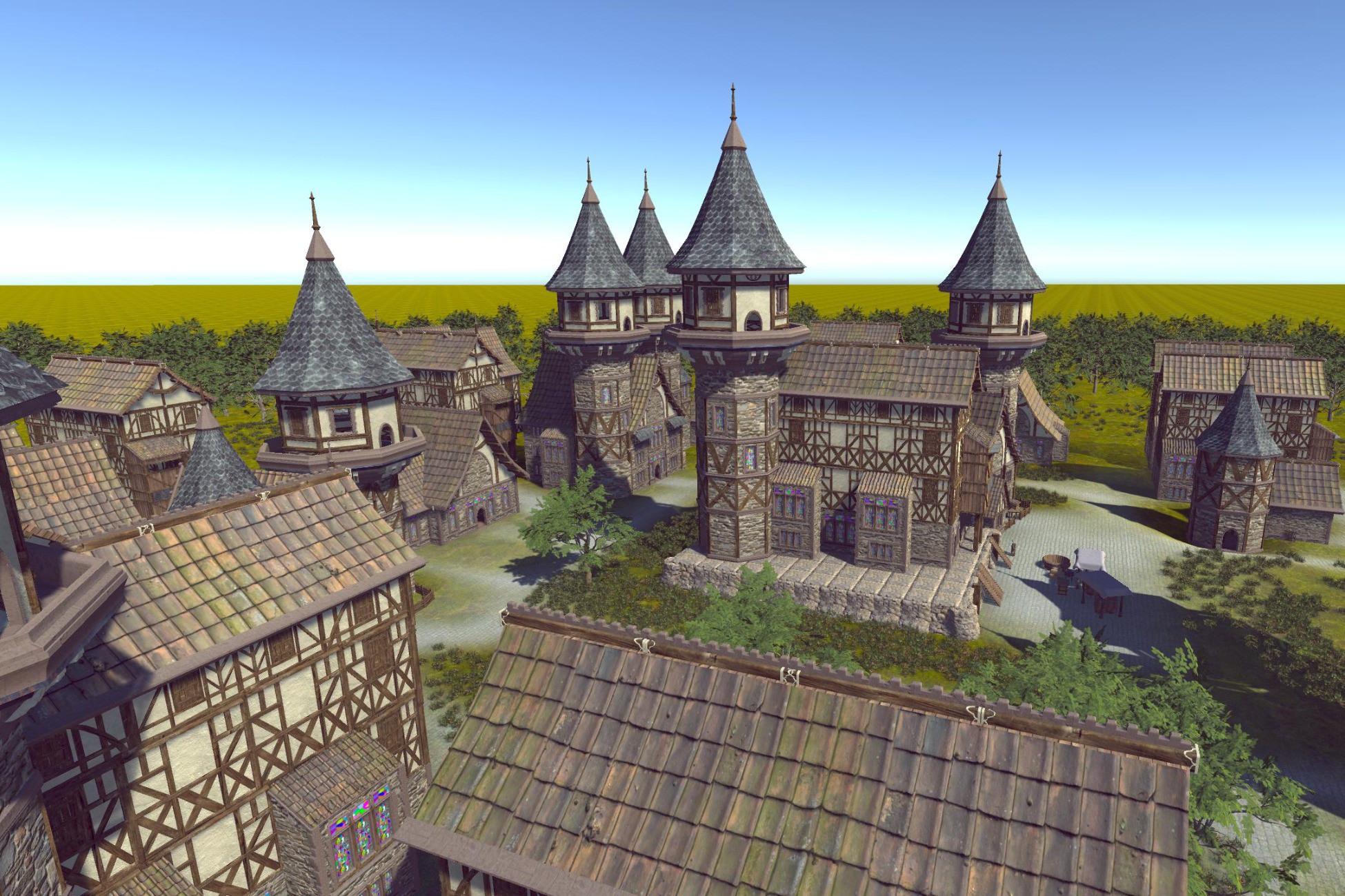 Village_Town | 3D Environments | Unity Asset Store