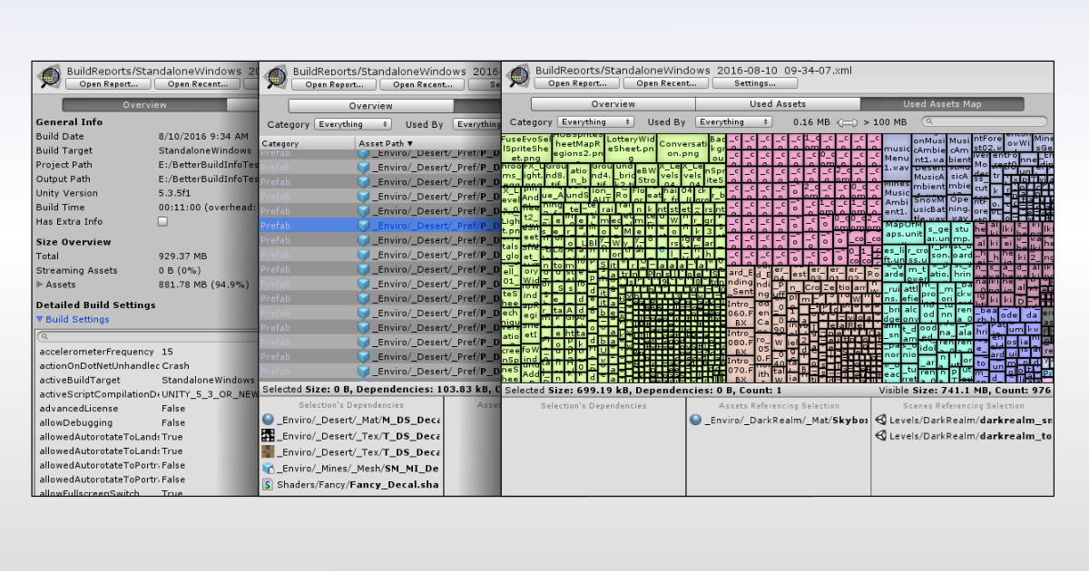 Better Build Info - Report Tool | Utilities Tools | Unity Asset Store