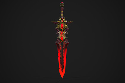 Fantasy Sword Game Ready