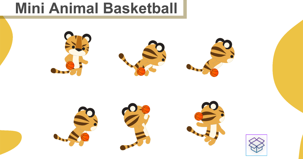 Mini Animal Basketball | 2D Characters | Unity Asset Store