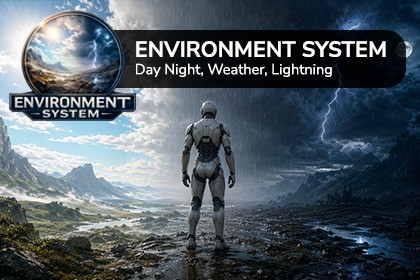 Environment System | Day Night, Weather, Lightning
