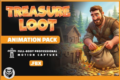 Treasure Loot Animation Pack
