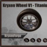 Kryxen Wheel V1 - Titanium - Game Ready
