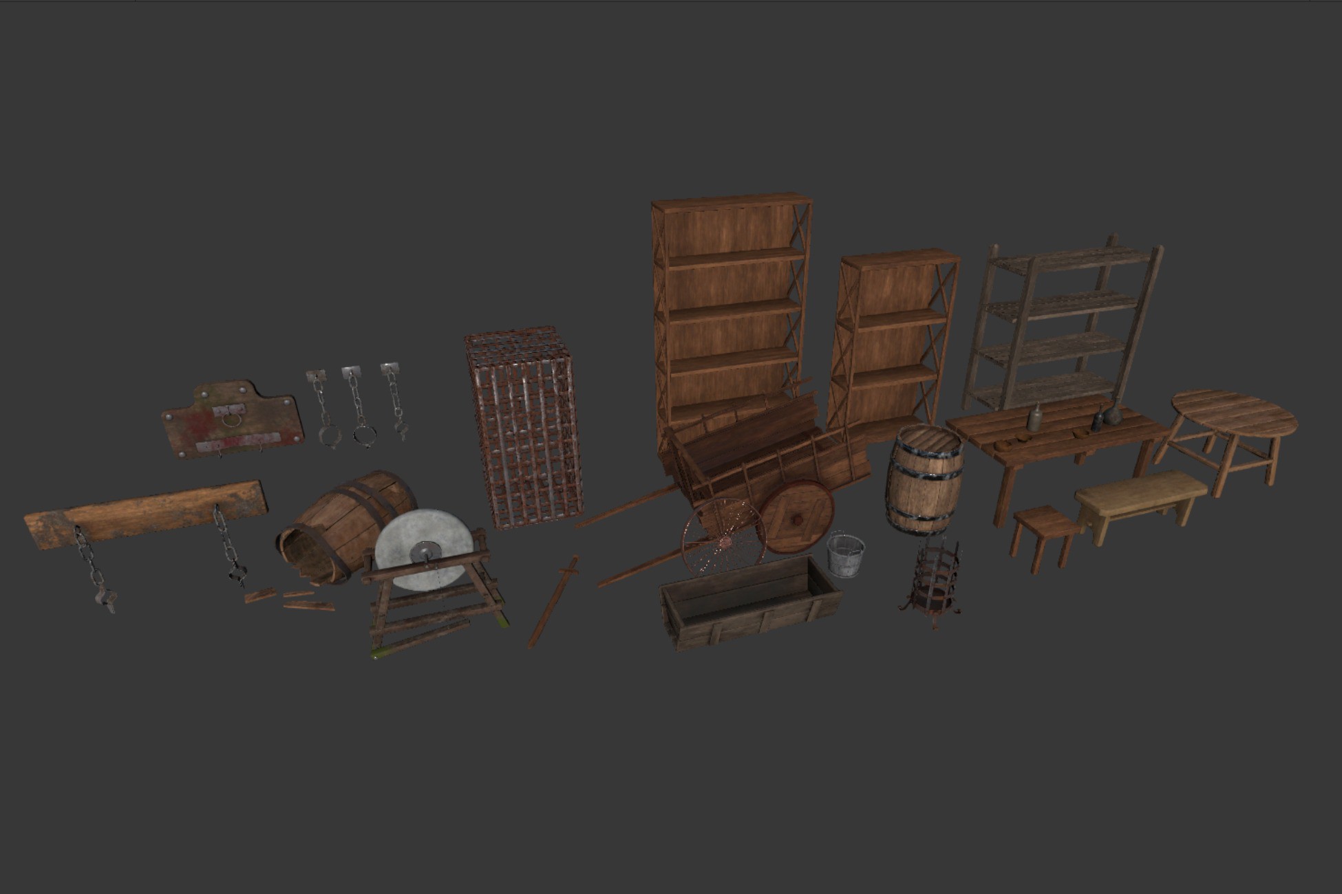 3D Medieval Props | 3D Props | Unity Asset Store