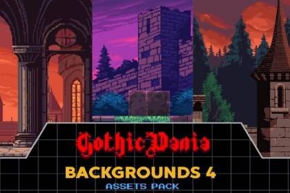Gothicvania Backgrounds 4