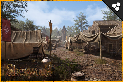 Modular Medieval Town (Medieval Town, Medieval Village, Modular Town, Camp)