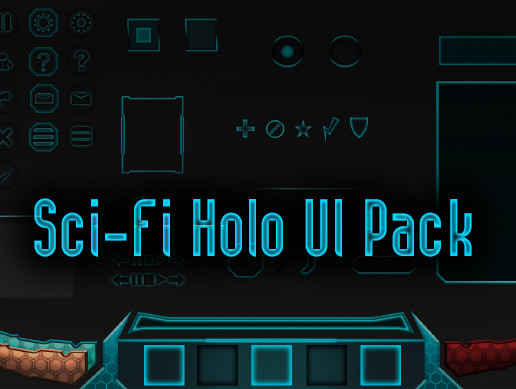 Unity Holo Window Sci-Fi Holo - GUI Pack | 2D GUI | Unity Asset Store