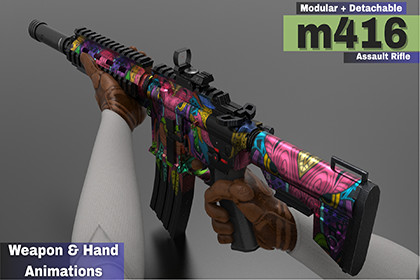 m416 Gun (Fps - Tps)
