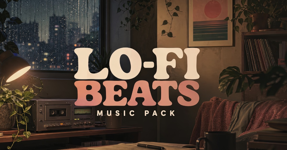 Lo-Fi Beats Music Pack: Chill, Cozy, Menu, Casual Game | Audio Music ...