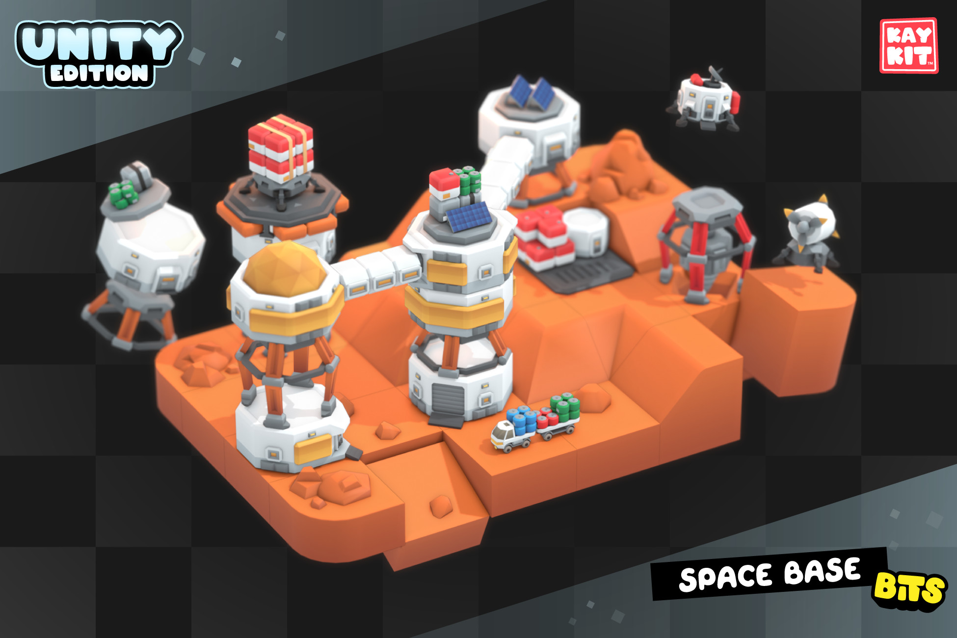 Base Unity Environment KayKit - Space Base Bits (for Unity) | 3D SF | Unity Asset Store