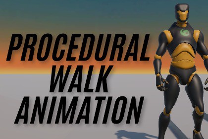 Procedural Walk Animation System