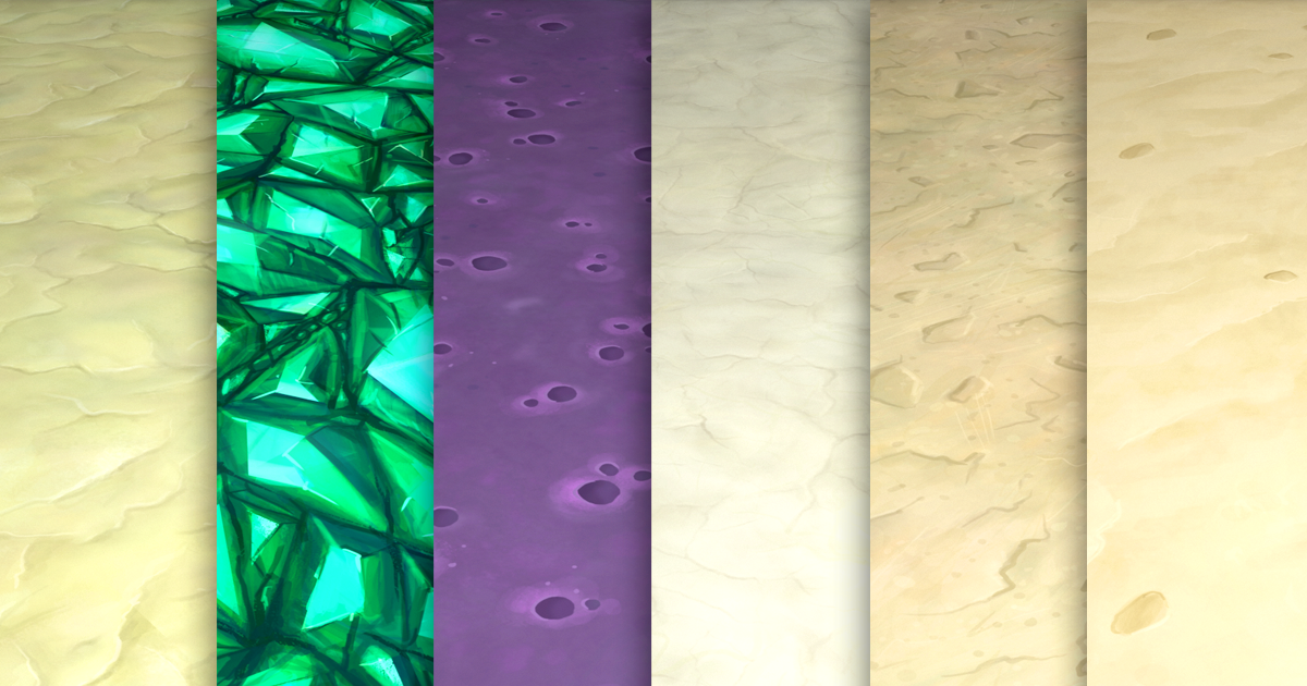 Texture Set Vol.73 Hand Painted Mix | 2D Textures & Materials | Unity ...