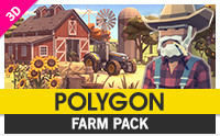 POLYGON Farm - Low Poly 3D Art by Synty