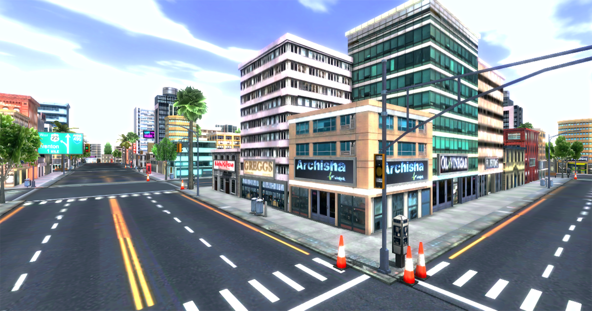 CITY ENVIRONMENT PACKAGE | 3D Urban | Unity Asset Store