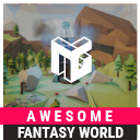 Awesome Low Poly Fantasy World
