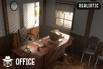 Modular Office Interior - Complete Environment Pack