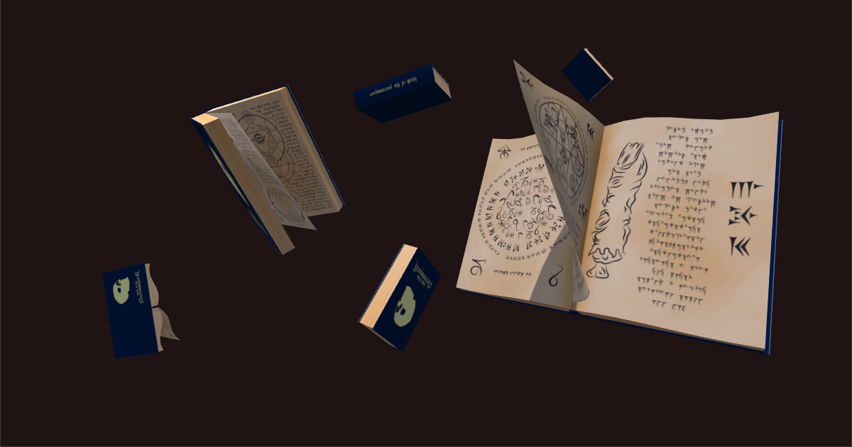 Lightweight Book | 3D Interior | Unity Asset Store