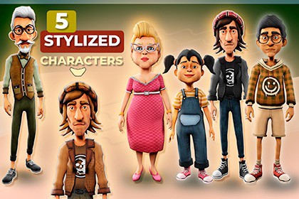 Stylized Character Collection 3
