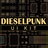 Dieselpunk UI/GUI Kit
